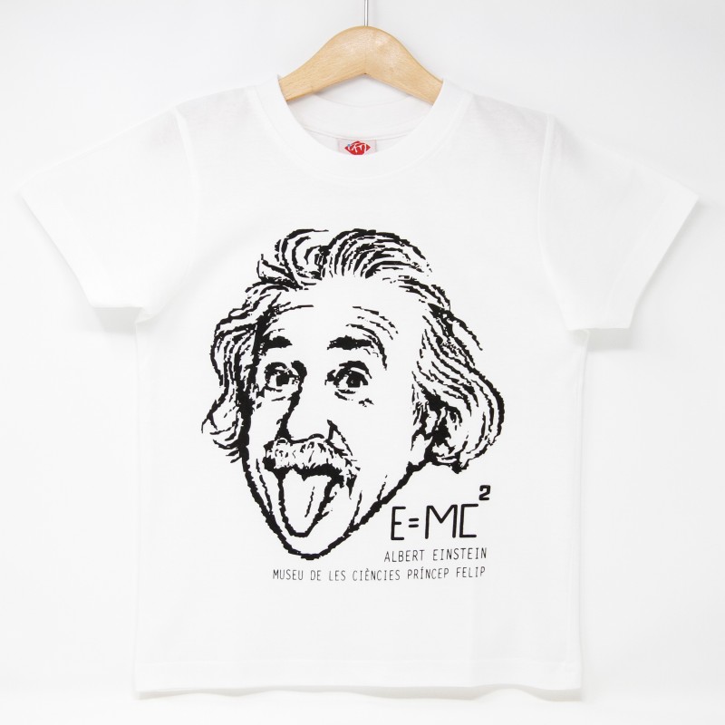 Camiseta Infantil Einstein Museo
