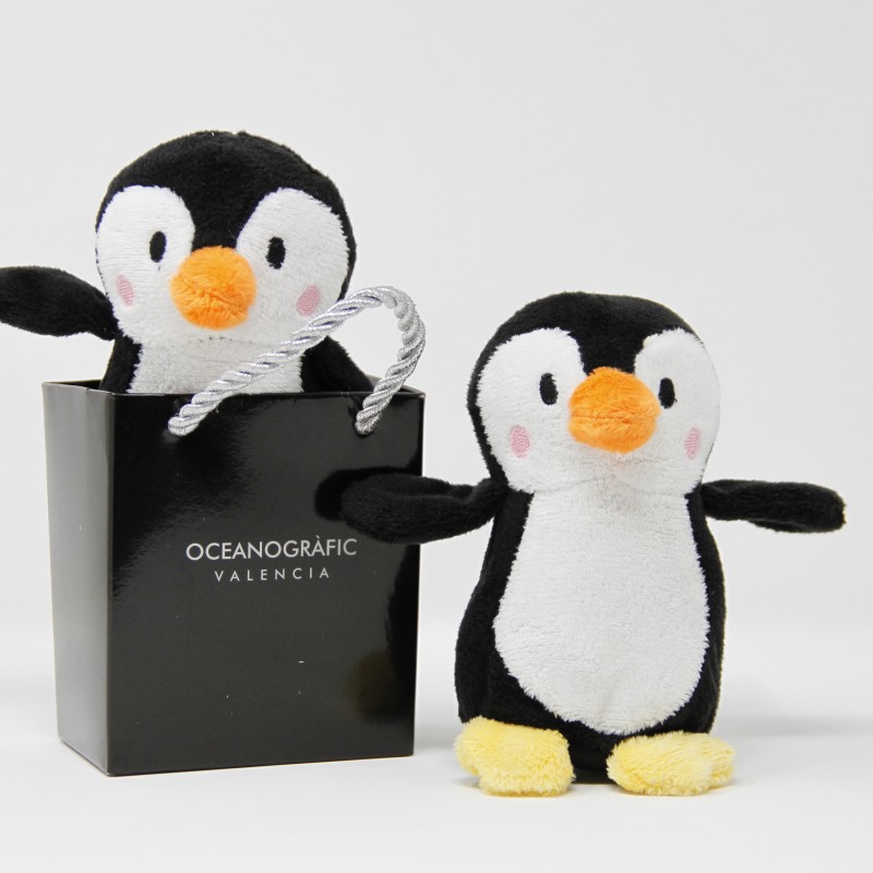 Peluche Pingüino en Bolsa Oceanogràfic