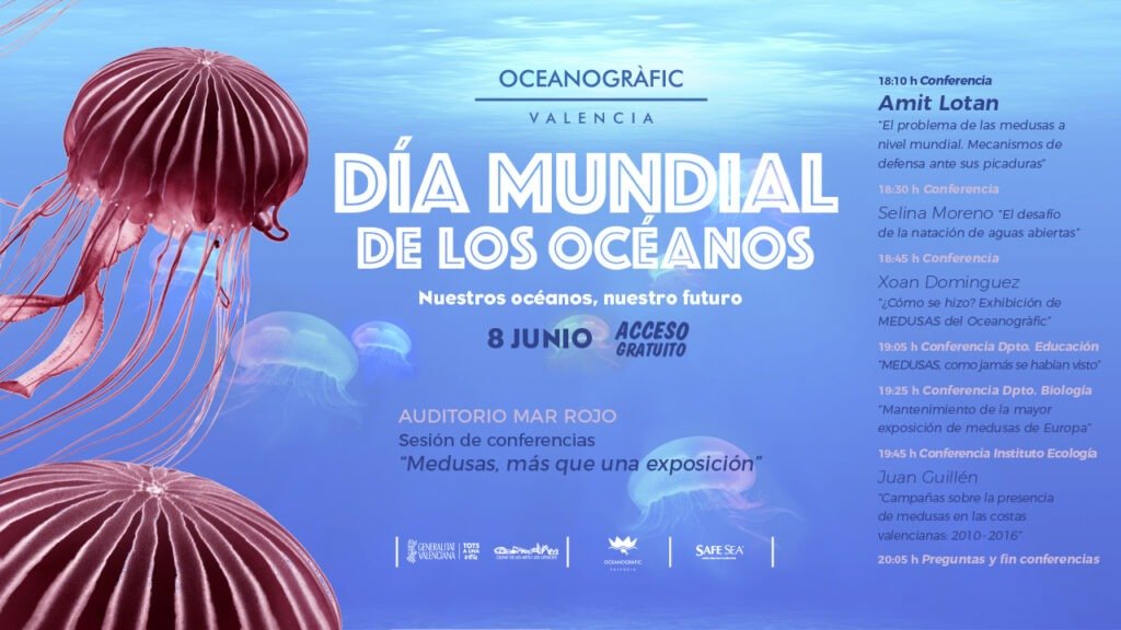 CONFERENCIAS MEDUSAS DÍA DE LOS OCÉANOS