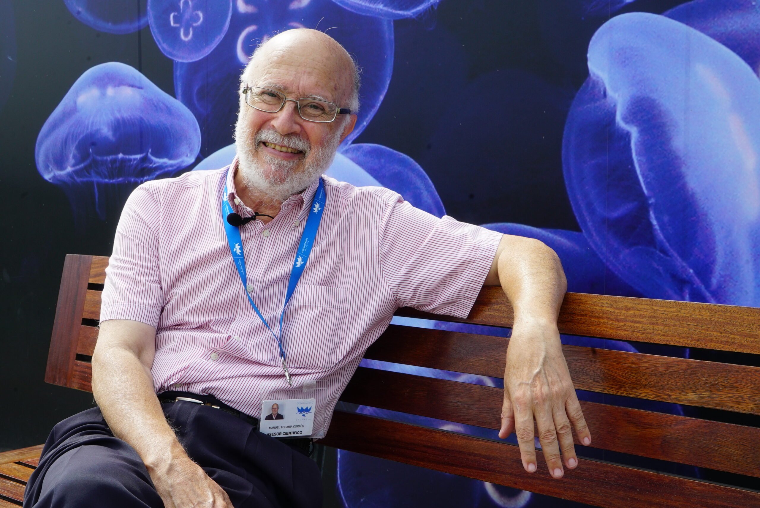 Manuel Toharia, en el Oceanogràfic de València.