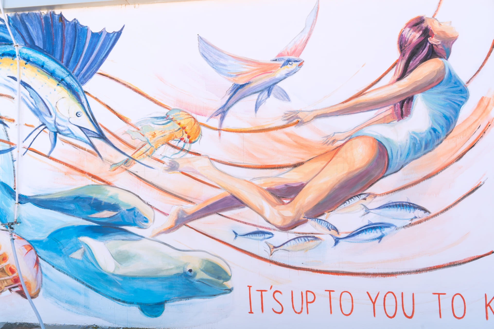Mural EL SONIDO DEL MAR (LUIS LONJEDO)